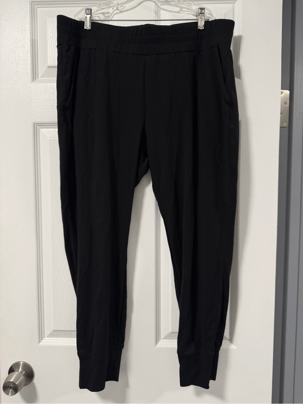 CAbi Black Track Joggers In Black Style Number